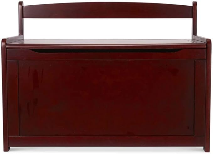Melissa & Doug Wooden Toy Chest - Espresso