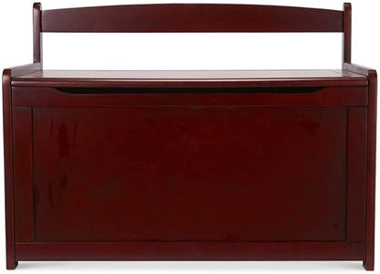 Melissa & Doug Wooden Toy Chest - Espresso