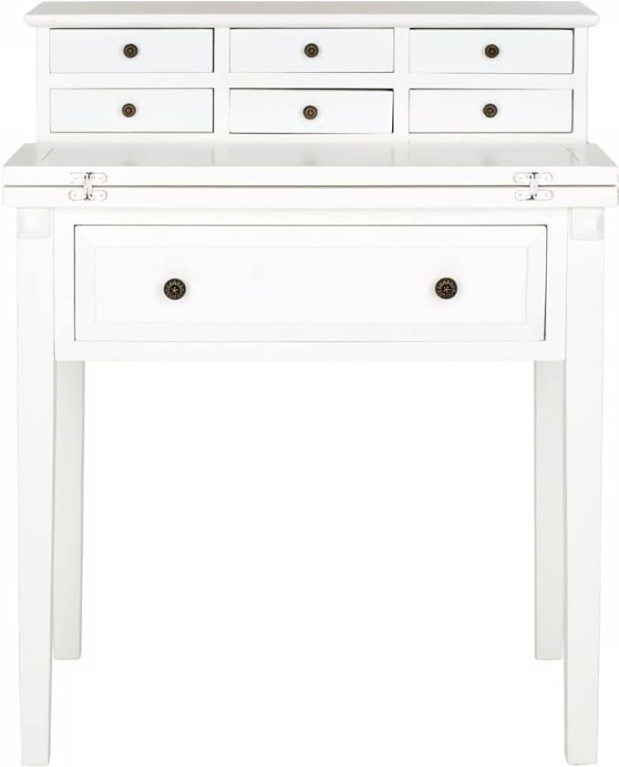 Safavieh American Homes Collection Abigail White Fold Down Desk