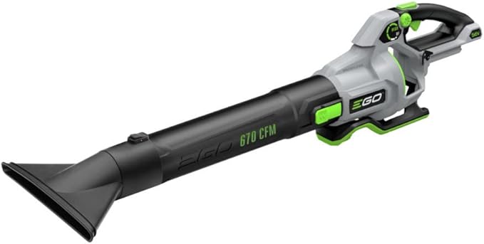 EGO Power+ LB6700 670 CFM 180 MPH 56V Lithium-Ion Cordless Electric Variable-Speed Blower, Battery and Charger not Included