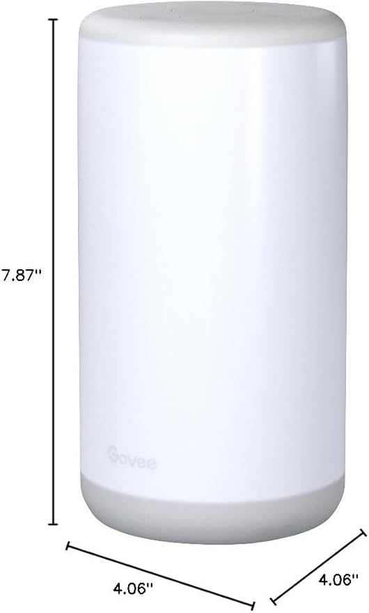 Govee RGBIC Table Lamp, Smart Lamp Work with Alexa, LED Lamp with Music Sync and 43 Scene Modes, Color Changing Lamp for Bedroom Decor, Dimmable Night Light (Corded Electric)