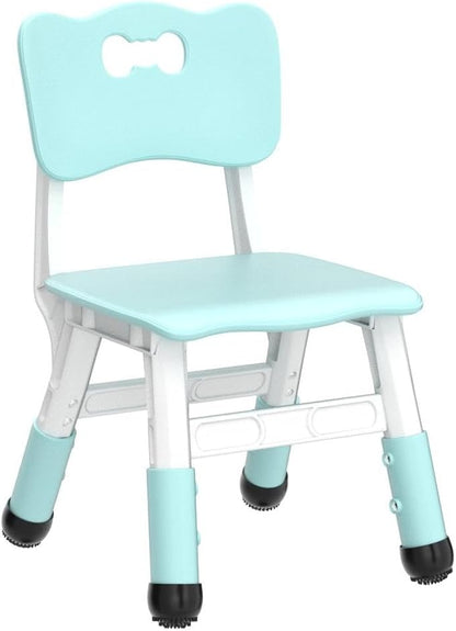 Kids' Desk Chairs Adjustable Height is Suitable for Children's Chairs Used in Families, Schools and Day-Care Between 2-10 Years Old The Max Bearing Capacity is 220LB(5PCS-Blue)