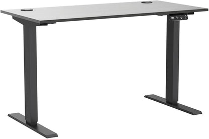 Sunon Sit Laptop Computer Writing Workstations with 3 Pre-Set and USB Port 48" for Home Office Smart Advanced Standing Desk, Grey