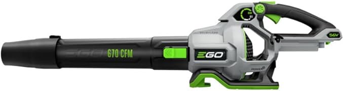 EGO Power+ LB6700 670 CFM 180 MPH 56V Lithium-Ion Cordless Electric Variable-Speed Blower, Battery and Charger not Included