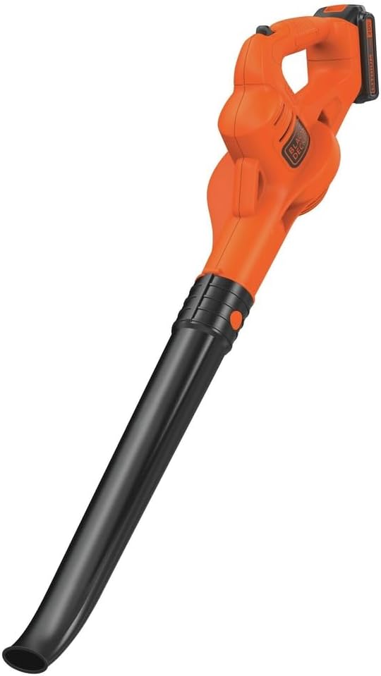 Black & Decker LSW221LSTE525-BNDL 20V MAX Cordless Sweeper Kit and 20V MAX EASYFEED 12 in. Cordless String Trimmer/Edger Kit with 3 Batteries (1.5 Ah) Bundle