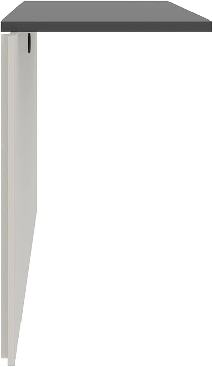 Bestar Connexion Desk Bridge, 40W, Slate & Sandstone