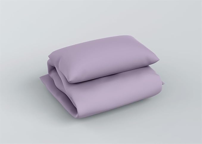 3 Piece Solid Color All Season Bedding Comforter Set Microfiber Soft Lightweight Bedding Set for Kids Teens Adults Room Decor with 1 Comforter and 2 Pillowcases Queen