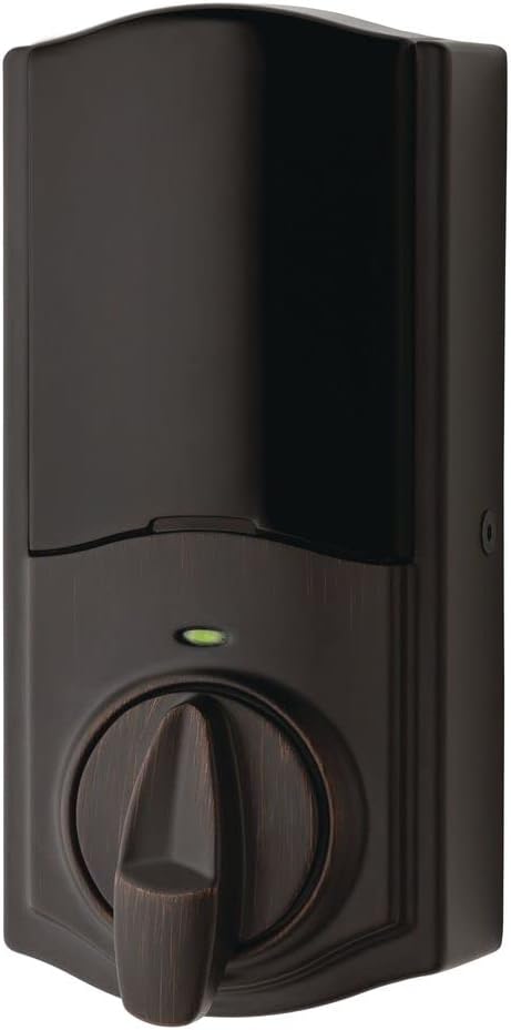 Kwikset 914 Convert Zigbee 3.0 Electronic Smart Lock Conversion Kit in Venetian Bronze