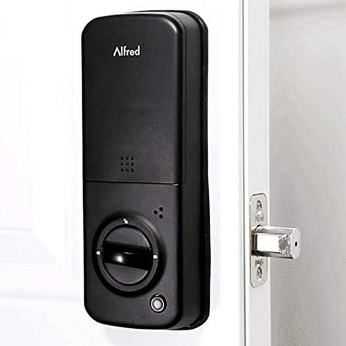 Alfred DB2-B Smart Door Lock Deadbolt Touchscreen Keypad, Pin Code + Key Entry + Bluetooth, Up to 20 Pin Codes (Gold)