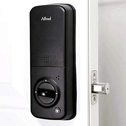 Alfred DB2-B Smart Door Lock Deadbolt Touchscreen Keypad, Pin Code + Key Entry + Bluetooth, Up to 20 Pin Codes (Gold)