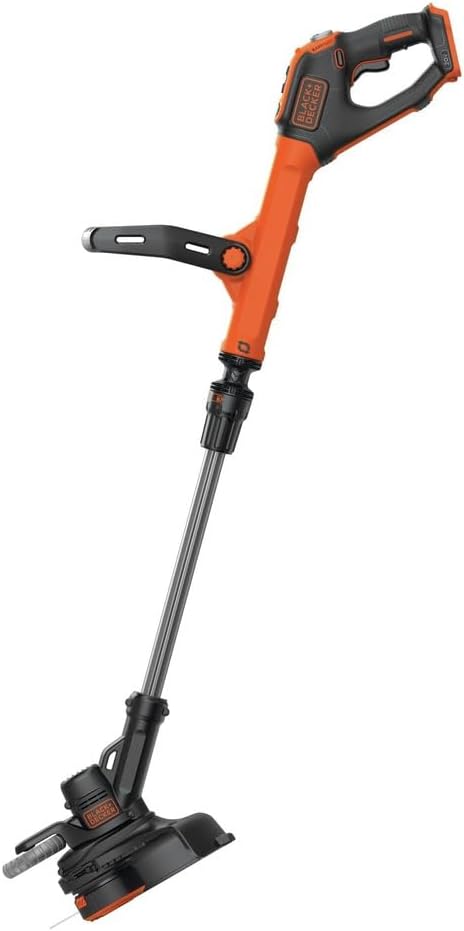 Black & Decker LSW221LSTE525-BNDL 20V MAX Cordless Sweeper Kit and 20V MAX EASYFEED 12 in. Cordless String Trimmer/Edger Kit with 3 Batteries (1.5 Ah) Bundle