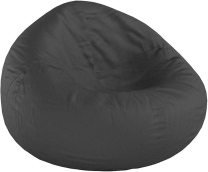 Posh Bean Bag Chair for Children, Teens & Adults - 35", Heather Gray