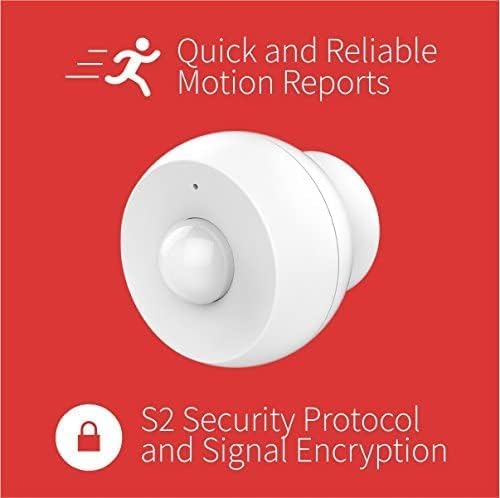 Zooz 800 Series Z-Wave Long Range S2 Motion Sensor ZSE18 800LR with Magnetic Mount, Works with SmartThings, Z-Box, and Home Assistant