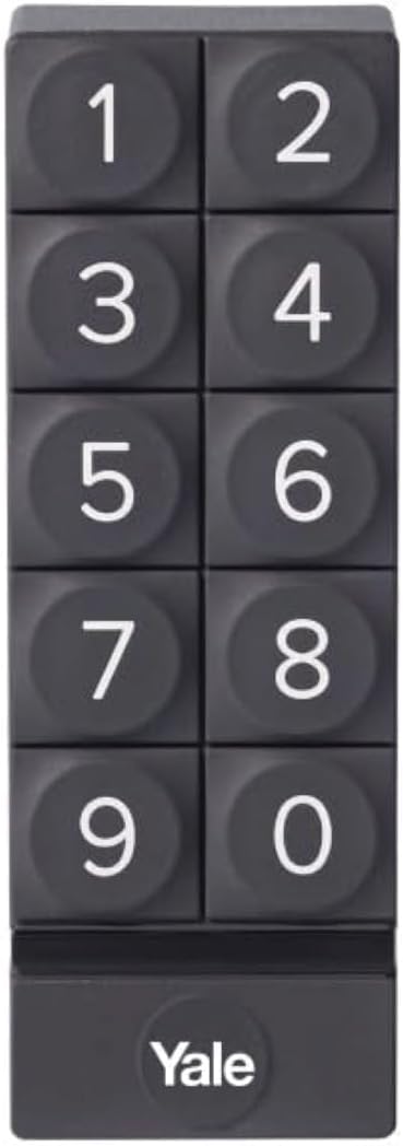 August Home Smart Keypad, Pair with Your August Smart Lock - Grant Guest Access with Unique Keycodes, Dark Gray