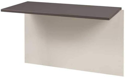 Bestar Connexion Desk Bridge, 40W, Slate & Sandstone