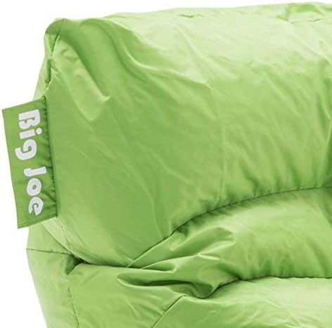 Big Joe Roma Bean Bag Chair, Spicy Lime Smartmax, Durable Polyester Nylon Blend, 3 feet