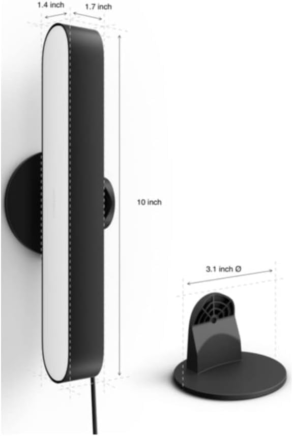 Philips Hue Smart Play Light Bar Base Kit, Black - White & Color Ambiance LED Color-Changing Light - 2 Pack - Requires Bridge - Control with App - Works with Alexa, Google Assistant and Apple HomeKit