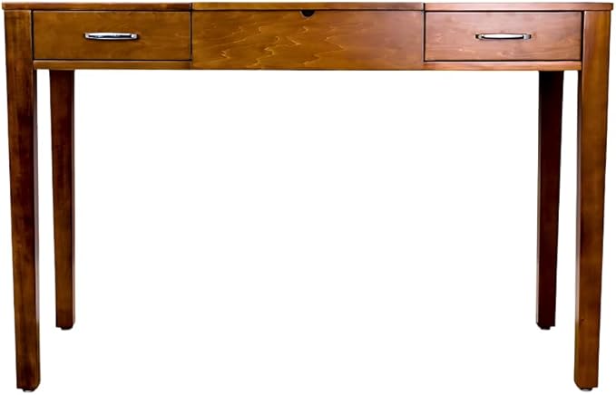 Hives & Honey Parsons Writing Vanity Computer Desk Office Furniture - Walnut