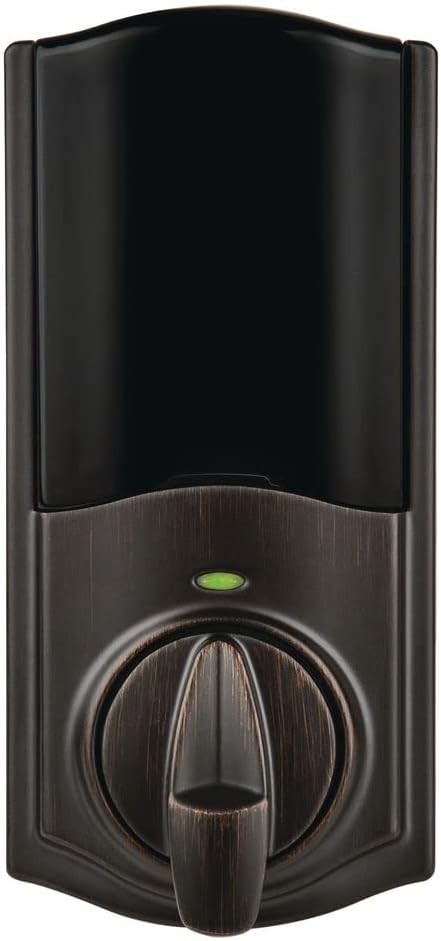 Kwikset 914 Convert Zigbee 3.0 Electronic Smart Lock Conversion Kit in Venetian Bronze