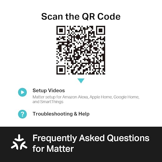 Kasa Matter Smart Light Switch: Voice Control w/Siri, Alexa & Google Assistant | UL Certified | Timer & Schedule | Easy Guided Install | Neutral Wire Required | Single Pole | 2.4GHz Wi-Fi | KS205