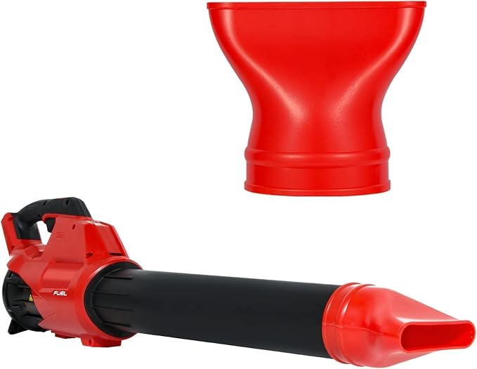Flat Nozzle blower attachments fits for Milwaukee 2724-20 M18 Fuel Leaf Blower,Work for Milwaukee 2724-21 blower,Red(1 Pack, no Tool)