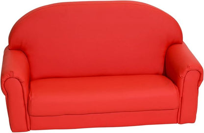 Children's Factory Red As We Grow Toddler Sofa