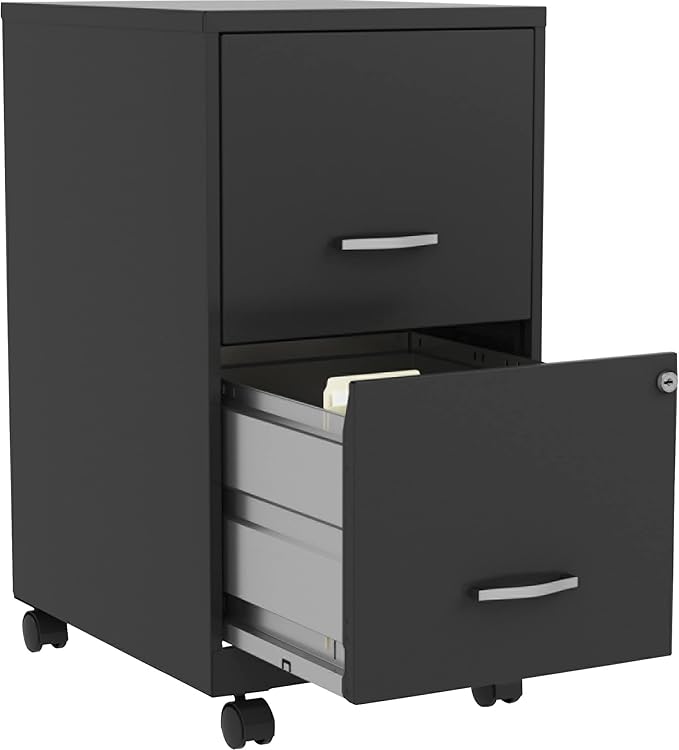 Lorell LLR00061 - SOHO File/File 2-Drawer Mobile File Cabinet