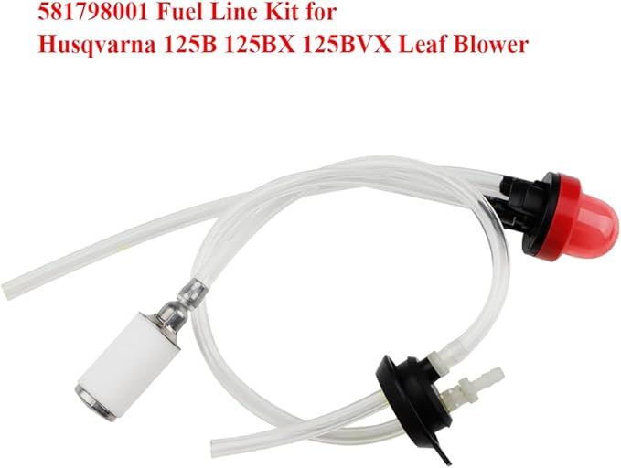 Huztl 125BV Carburetor Kit for Husqvarna 125B Handheld Leaf Blower 590460102
