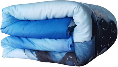 Gaming Comforter for Boys Teen Game Contoller Bedding Set for Kids Down Alternative Comforter for All Season Gamer Home Decor for Comforter Set Twin Size,1 Comforter with 1 Pillowcase