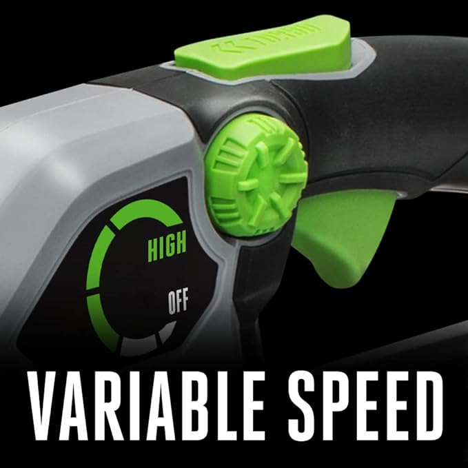 EGO Power+ LB6150 615 CFM Variable-Speed 56-Volt Lithium-ion Cordless Leaf Blower - Battery and Charger Not Included, black