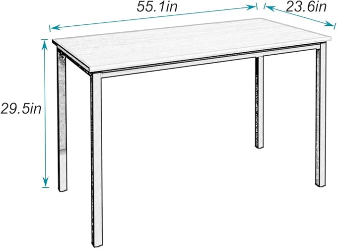 SDHYL Office Desk,Study Computer Desk,Wood Desk,Large Desk,Office Table for Home,Home Office Sturdy Writing Desk，Home Office Desk, Computer Workstation,Easy Assemble Writing and Study Table