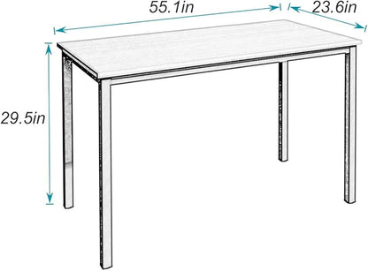 SDHYL Office Desk,Study Computer Desk,Wood Desk,Large Desk,Office Table for Home,Home Office Sturdy Writing Desk，Home Office Desk, Computer Workstation,Easy Assemble Writing and Study Table