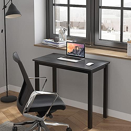 SogesGame Small Computer Desk, 31.5 inches Small Office Desk Computer Table Study Writing Desk Workstation for Home Office, Black