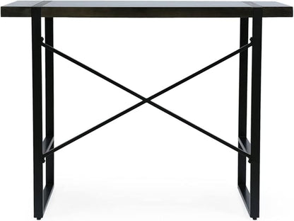 Christopher Knight Home Glentana Desk, Black + Brown