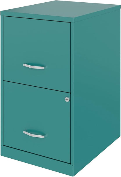 Lorell SOHO File Cabinet, Teal