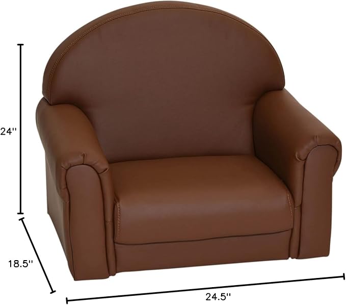 Children's Factory Walnut Grow Chair