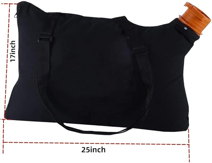50026858 Trivac Leaf Collection Bag (WGBAG500), Compatible with Worx 12 Amp Blower Vacuum Cleaner,Replacement Model WG500, WG501, WG502,WG508