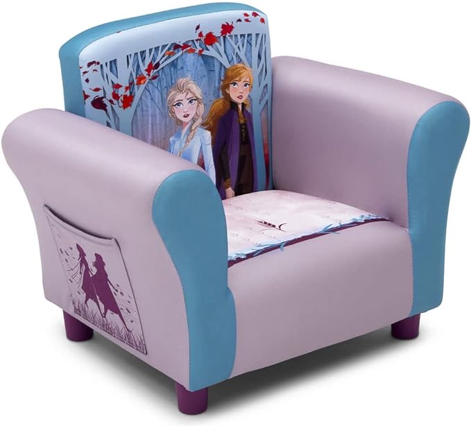 Delta Children Kids Character Upholstered Chair, Disney Frozen II
