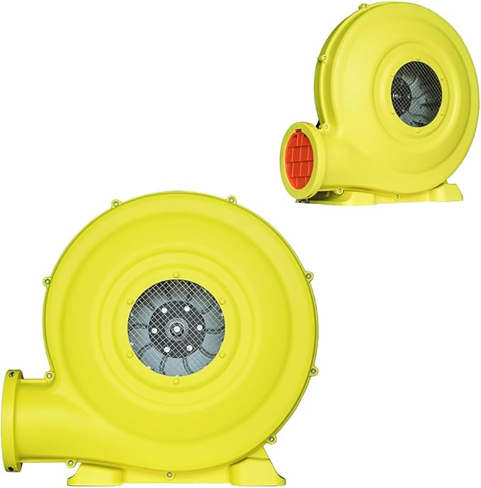 1500W (2HP) Air Blower, Commercial Inflatable Bouncer Blower, Perfect for Inflatable Bounce House, Jumper, Bouncy Castle…