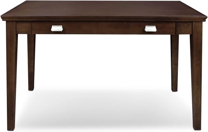 Leick Home 81400 Laptop Computer Writing Desk with Drop Front Keyboard Drawer, Chocolate Cherry
