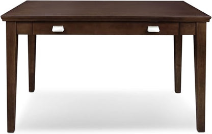 Leick Home 81400 Laptop Computer Writing Desk with Drop Front Keyboard Drawer, Chocolate Cherry