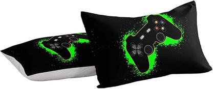 Gaming Comforter for Boys Teen,Game Contoller Bedding Set for Boys Kids,Down Alternative Comforter for All Season,Gamer Home Decor for Boys Comforter Set (Comforter-game38, Twin)