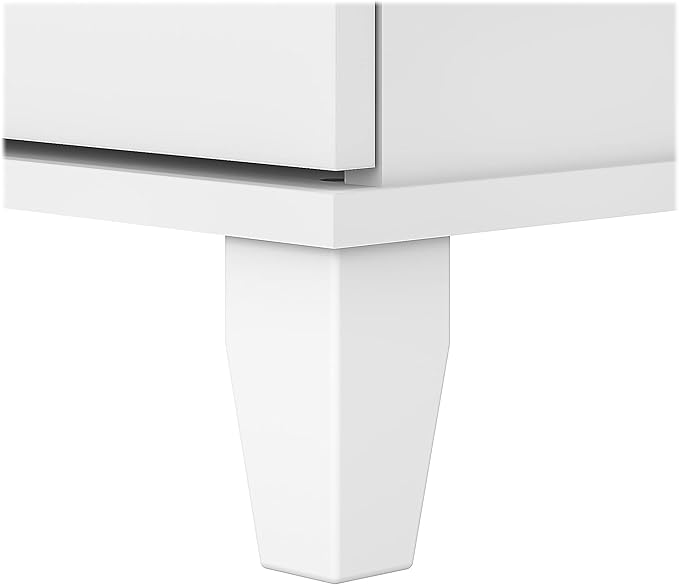 Bush WC81980 Somerset 2-Drawer Lateral File Cabinet, Letter/Legal, White, 30-Inch