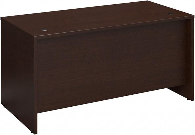 Bush Business Furniture Series C 60W Office Desk in Mocha Cherry, Large Computer Table for Home and Professional Workplace