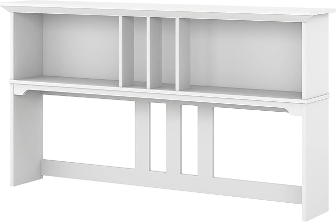 Salinas Casual Hutch for L-Shaped Desk, Pure White