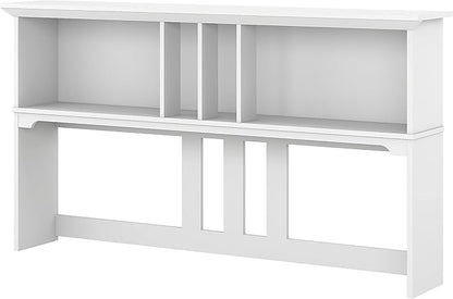 Salinas Casual Hutch for L-Shaped Desk, Pure White