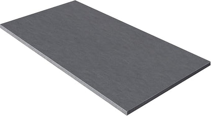 Kaboon Universal Tabletop 47.25"x30", Solid One-Piece Melamine Table Top, Double Desk L-Desk DIY, Home and Office, Greylish Blue