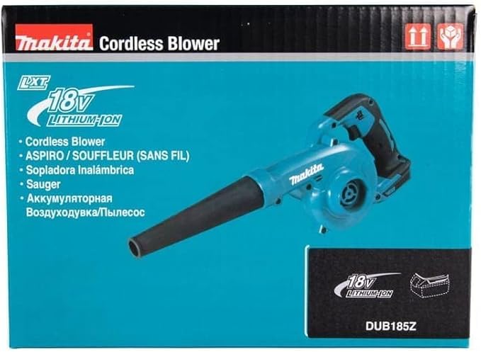 Makita DUB185Z Cordless Handheld Leaf Blower Powered by 18V LXT Li-Ion Battery