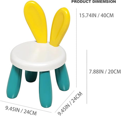 Small Plastic Chairs for Toddlers 2-3, Durable and Lightweight Kids Chairs, 10.5" Lx10.5 Wx16.9 H, Indoor or Outdoor Use for Boys & Girls 2-3