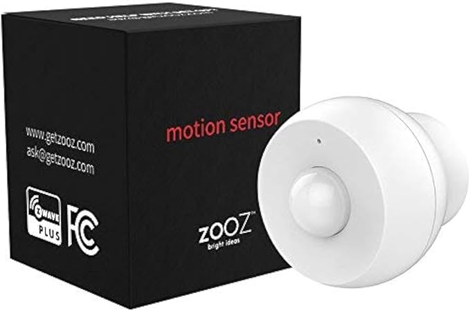 Zooz 800 Series Z-Wave Long Range S2 Motion Sensor ZSE18 800LR with Magnetic Mount, Works with SmartThings, Z-Box, and Home Assistant